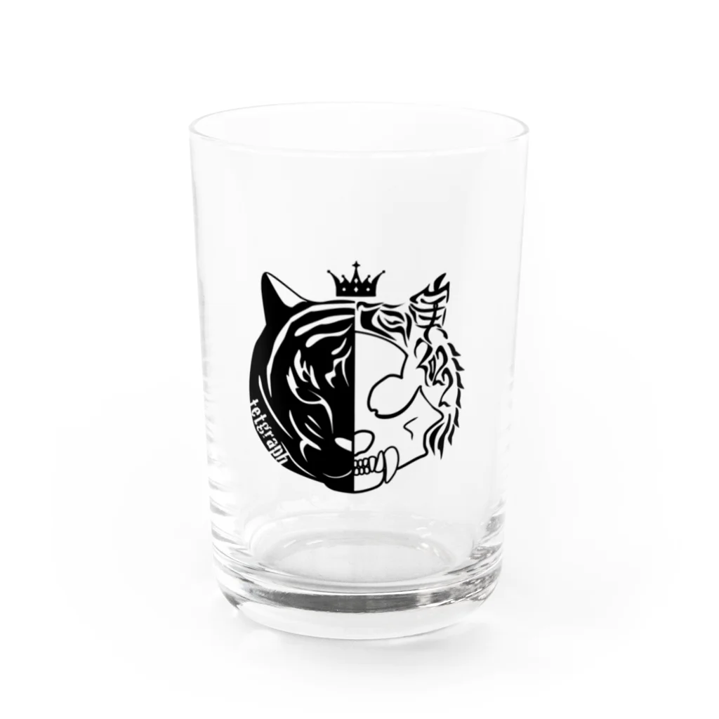 tetgraphのハーフボーン　寅 Water Glass :front