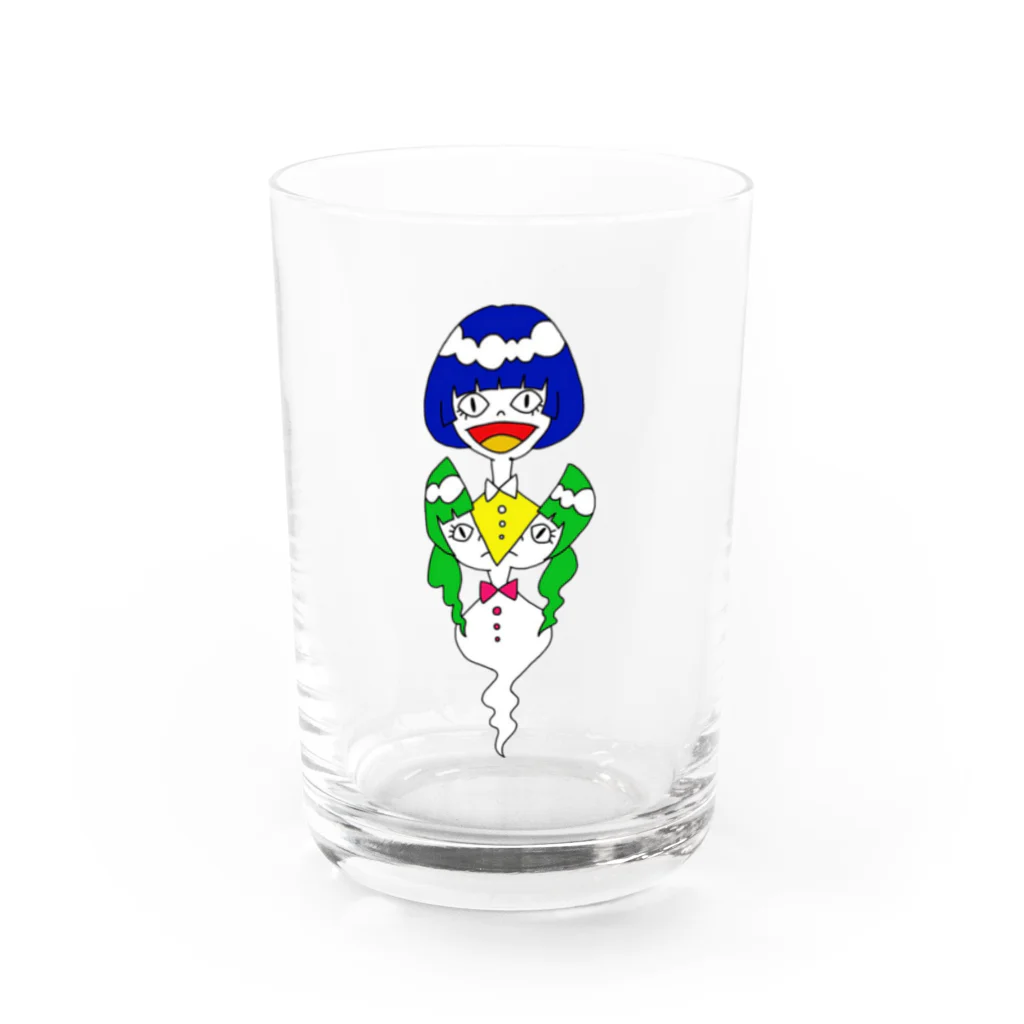 せナんス nonsense SHOPのパッカンガール1 Water Glass :front