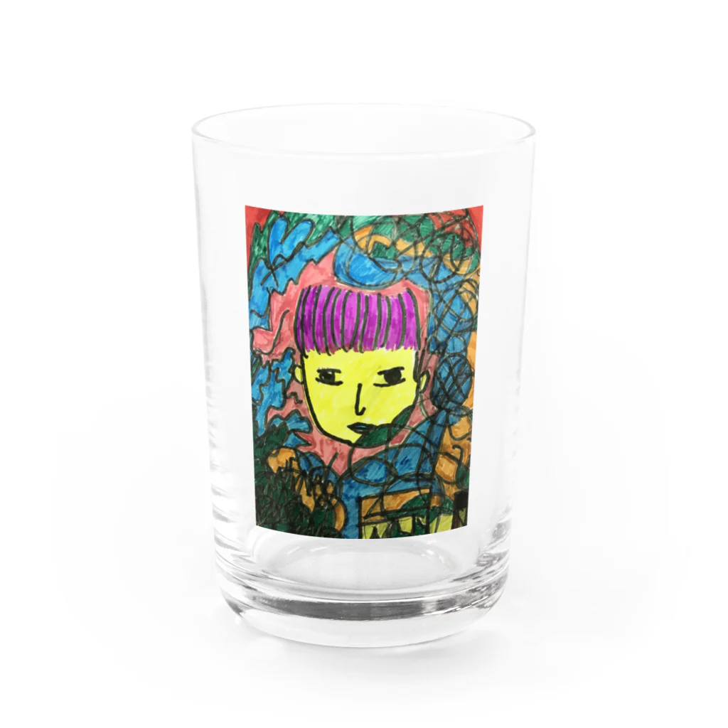 ぺ天使の「僕の友達」 Water Glass :front