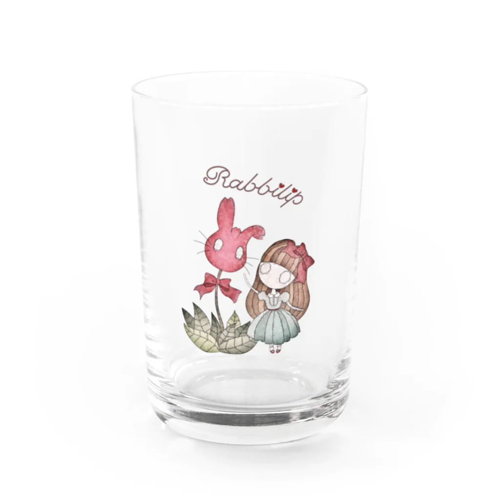 めいめい森のベルガットのRabbilip Water Glass :front