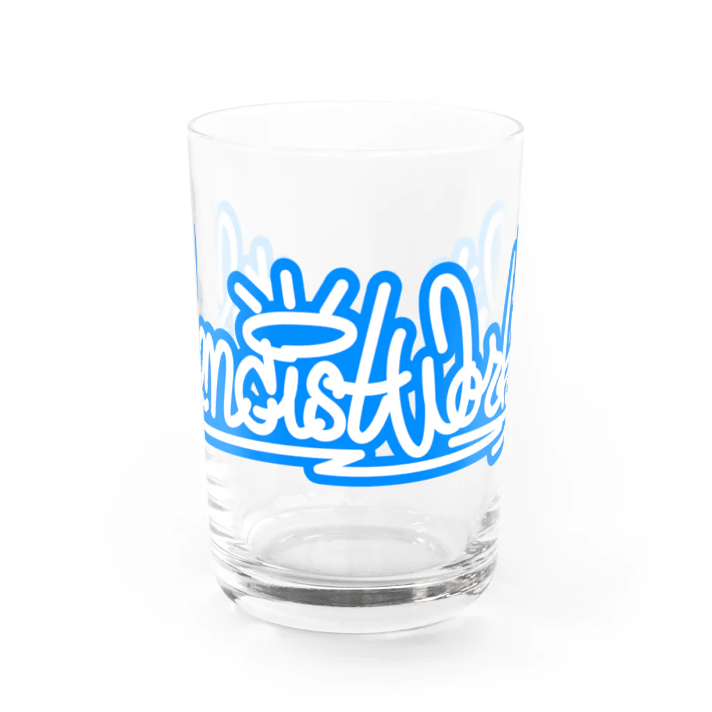 SencistWorks-ｾﾝｼｽﾄﾜｧｸｽ-のSENCIST　LOGO Water Glass :front