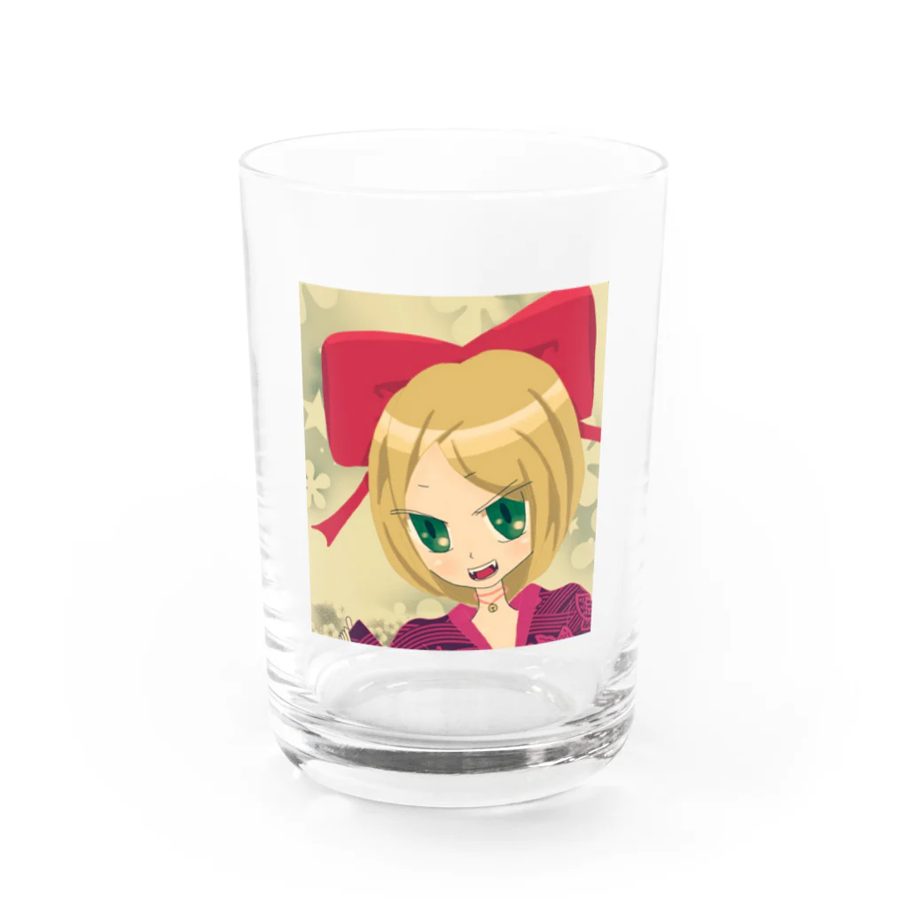 こちゃこちゃんのキャハハ🤭 Water Glass :front