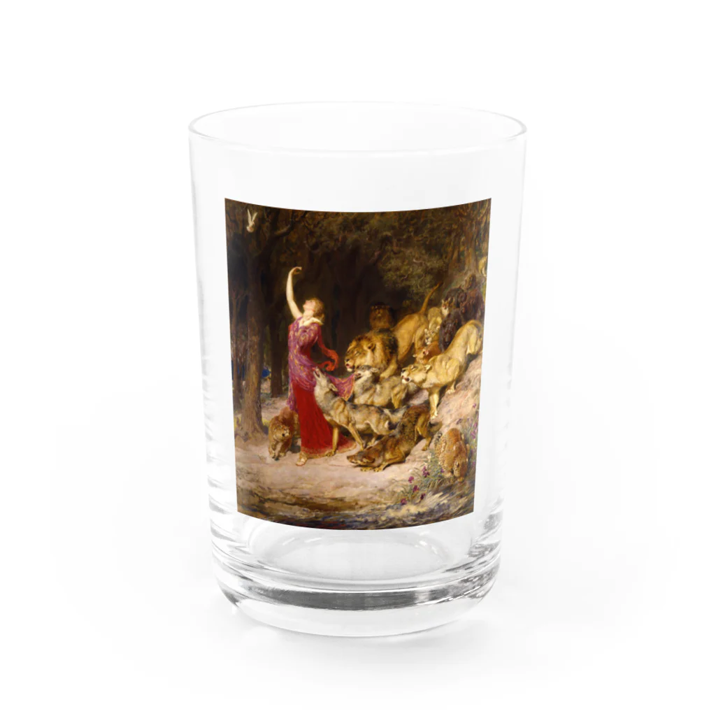 世界の絵画アートグッズのブリトン・リヴィエール《アフロディーテ》 グラス前面