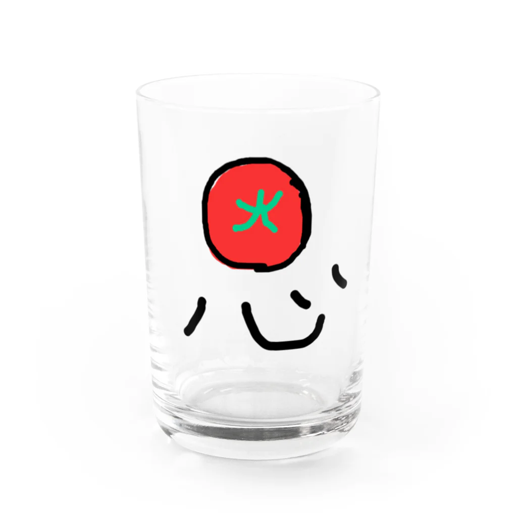 tomatosan-farmの恩トマト Water Glass :front
