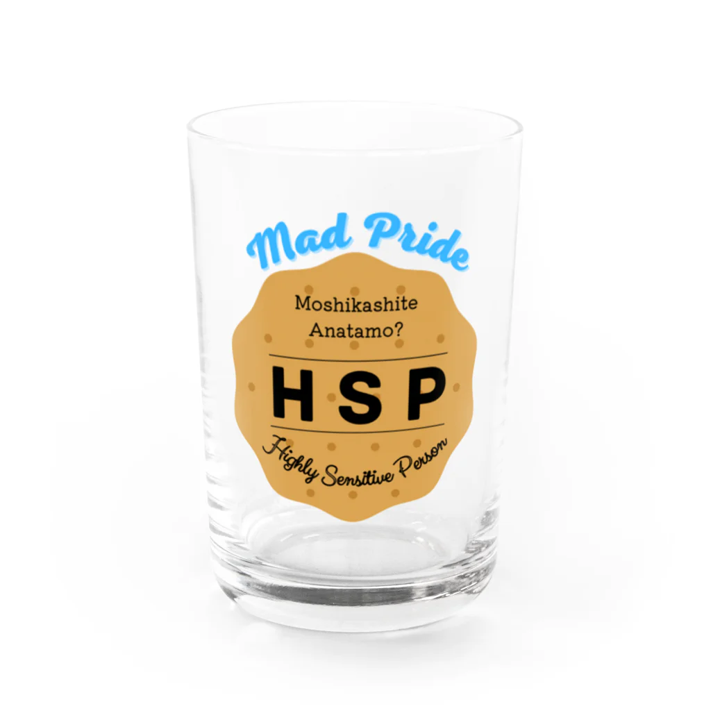 クセ強女子Musu (むす)のHSPビスケット Water Glass :front