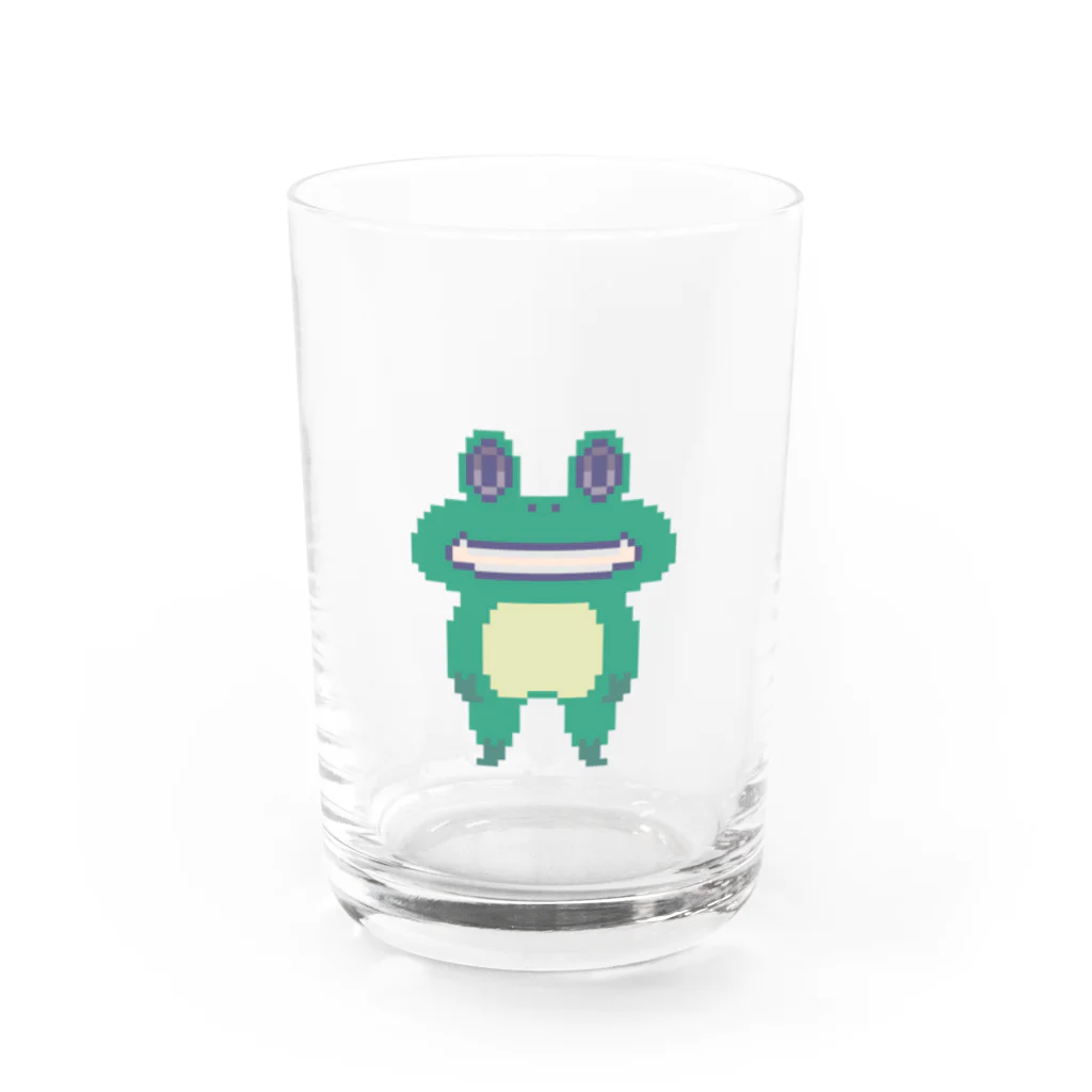 madeathのIt's a frog Water Glass :front