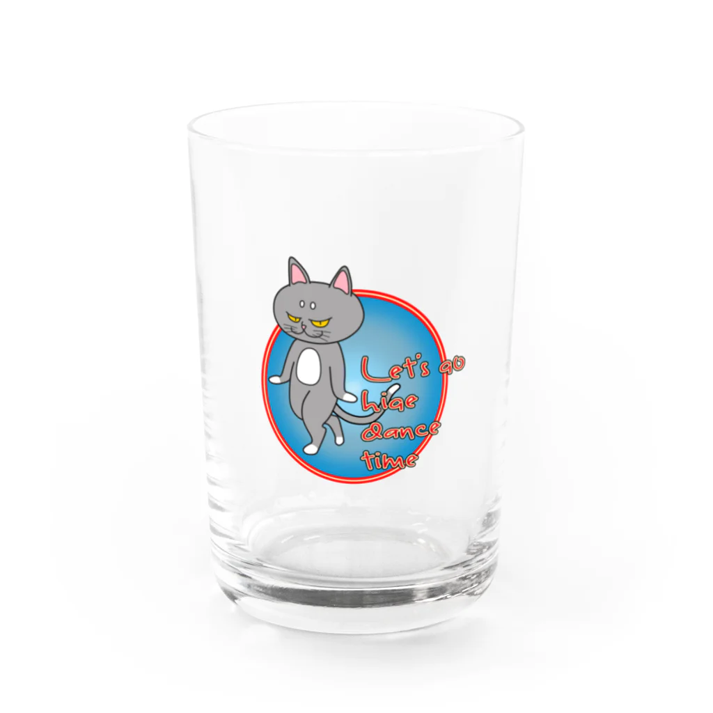 taketamaのねこまろ Water Glass :front