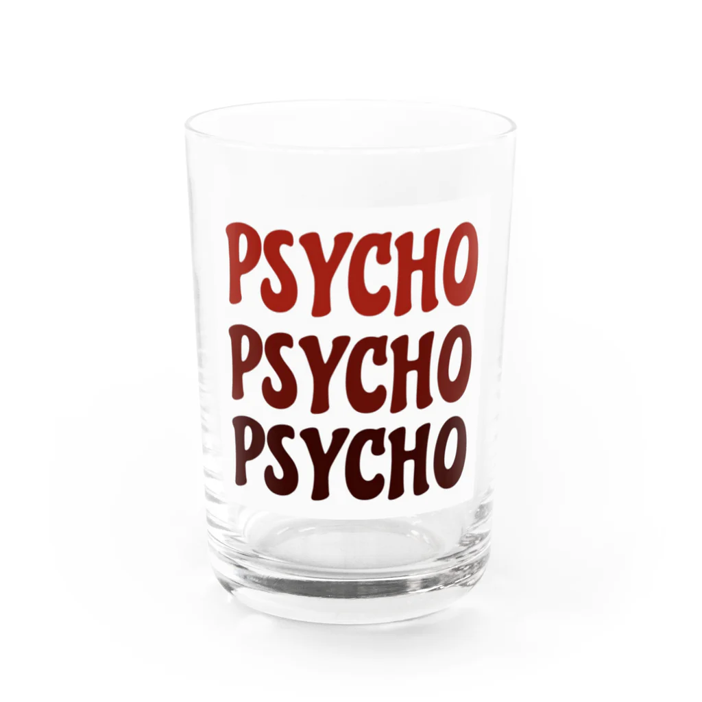 さい子のPSYCHO PSYCHO PSYCHO！ Water Glass :front