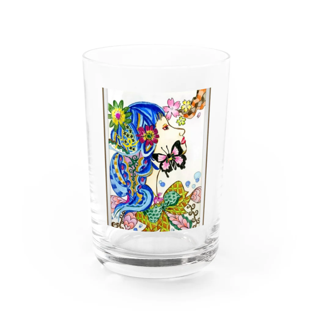 KINONCO SHOPの横顔美人 Water Glass :front