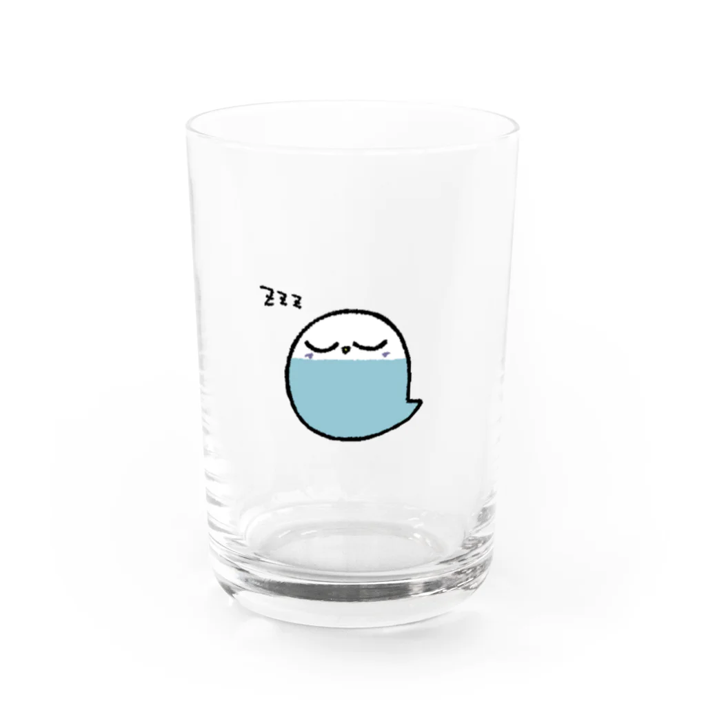 みゃおうちゃんのねんねぴーちゃん Water Glass :front