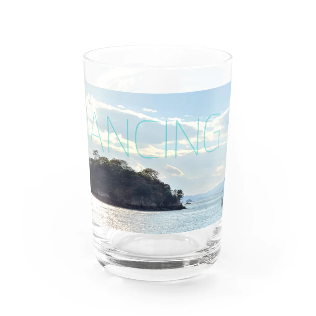 ナカムラサンのロマンシングサギ Water Glass :front