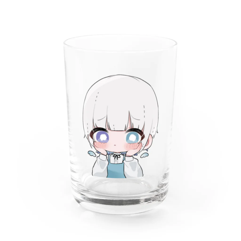 03のﾁ ﾋﾞｷ ｬ ﾗ 夢蘭ちゃんっ！ Water Glass :front