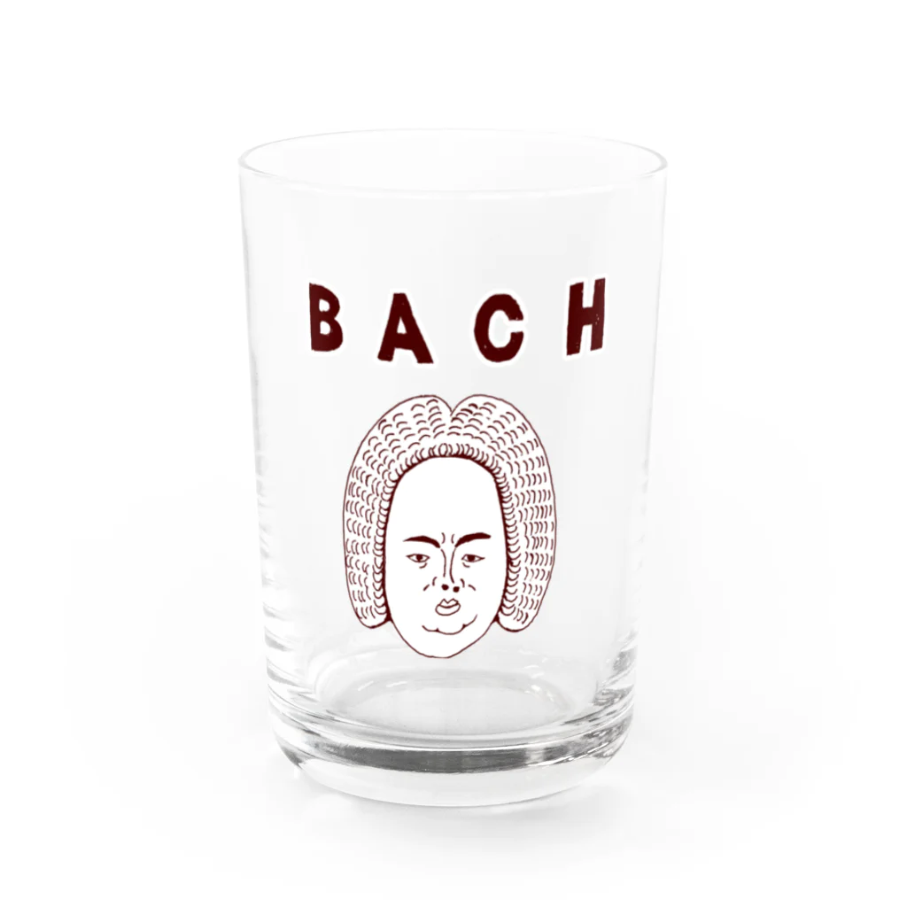 NIKORASU GOのバッハマニア限定デザイン「BACH」（Tシャツ・パーカー・グッズ・ETC） グラス前面