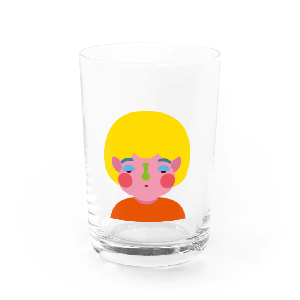 Hinaのぼけっとガール Water Glass :front