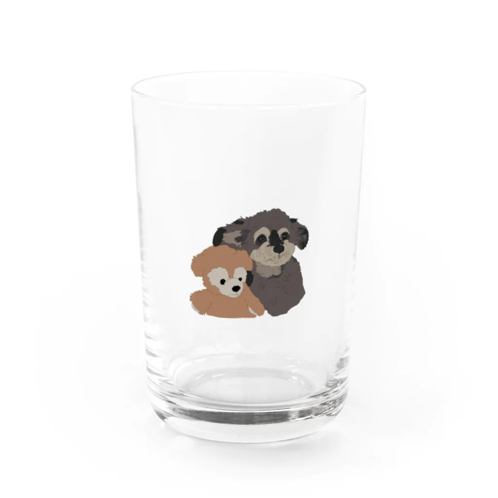 Jun.1997のうちの愛犬 Water Glass :front