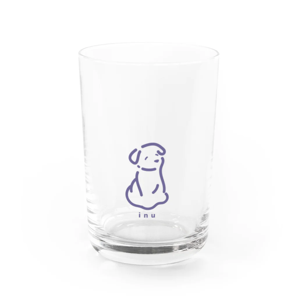 inumarkのinu Water Glass :front