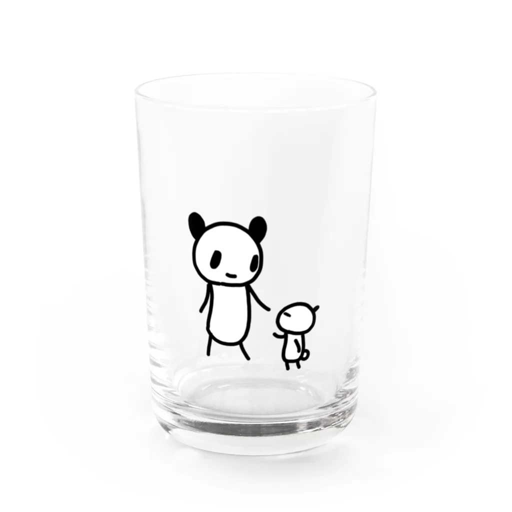 のほほん屋のおさんぽ Water Glass :front