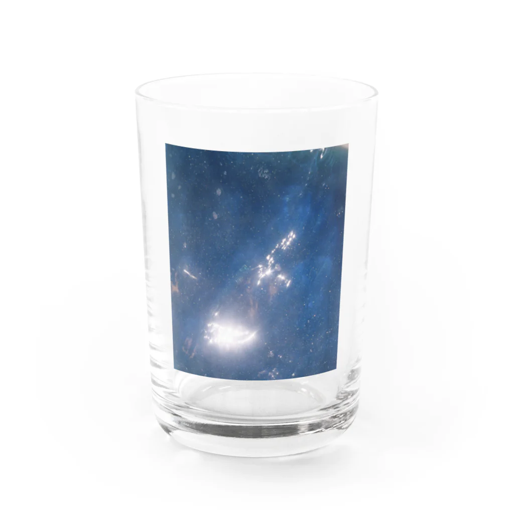 ビタミンDの宇宙が見えた Water Glass :front