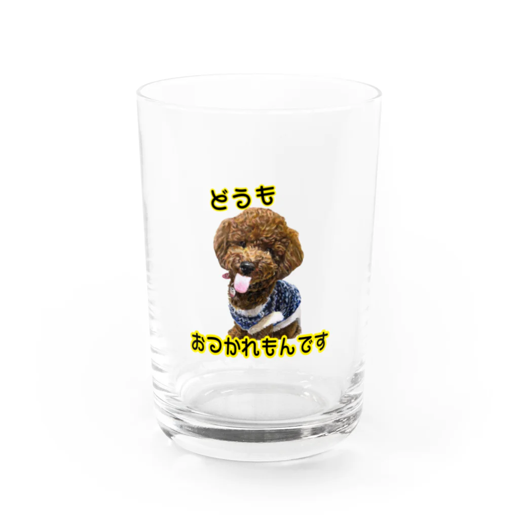 トイプーれもんショップのYouTuberれもん君グッズ Water Glass :front