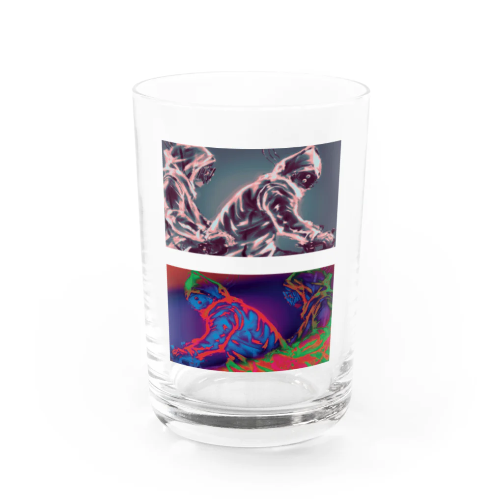 スナック麦のtandem Water Glass :front