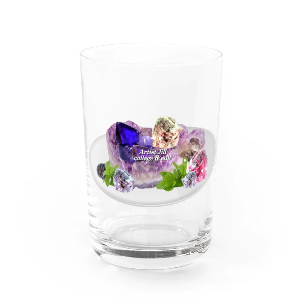 【ホラー専門店】ジルショップの鉱物ケーキ(切り抜き) Water Glass :front