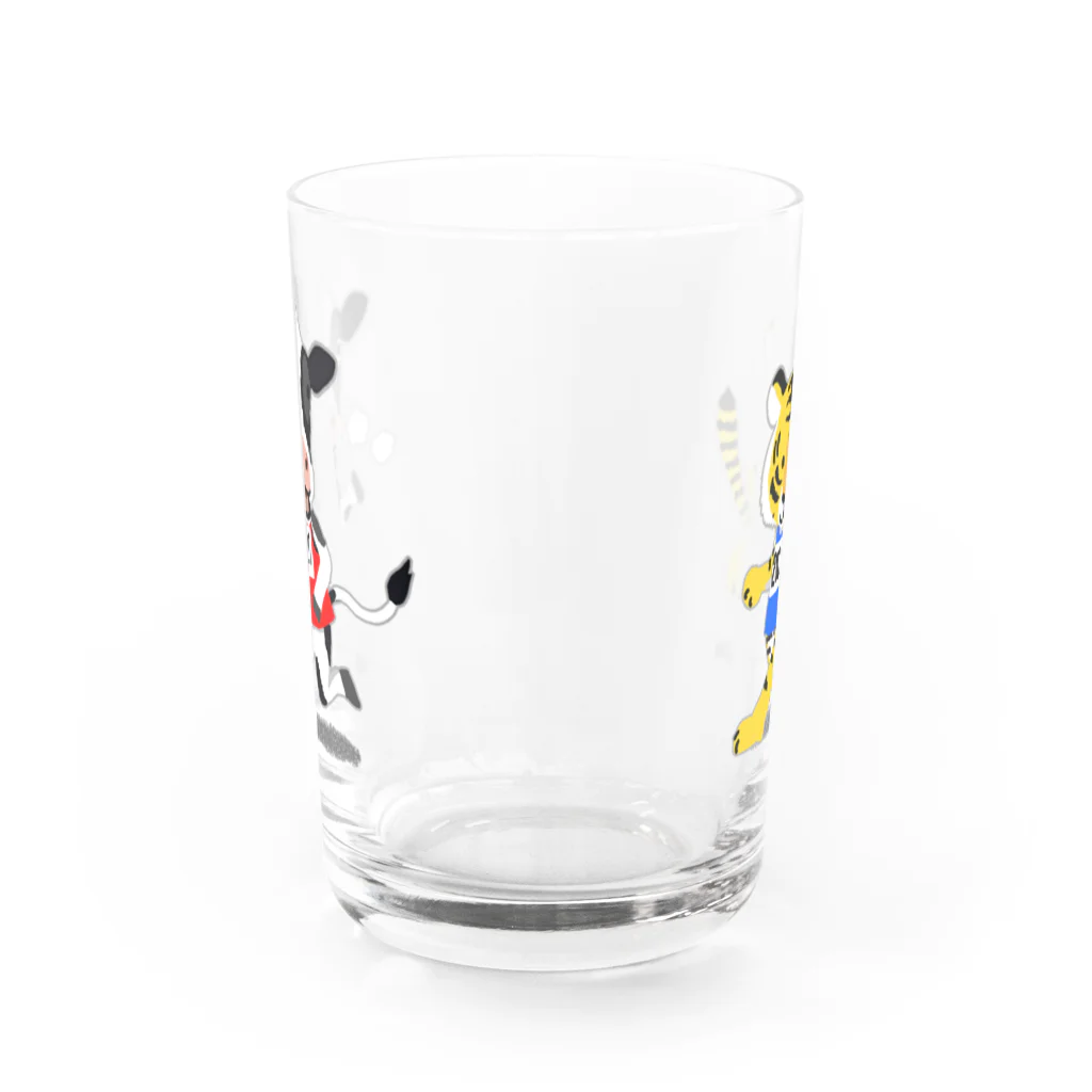 くいなの母の丑寅 Water Glass :front