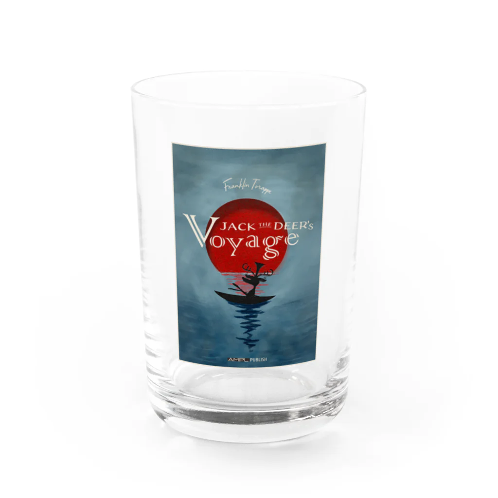 AMPLの架空の絵本「鹿のジャックの航海」グッズ Water Glass :front