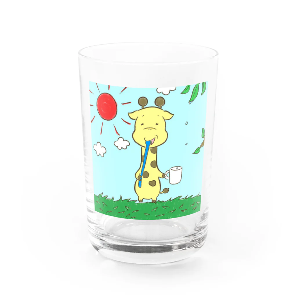 Pomero Zoological Park@ふれあい動物園🥓のテスト Water Glass :front