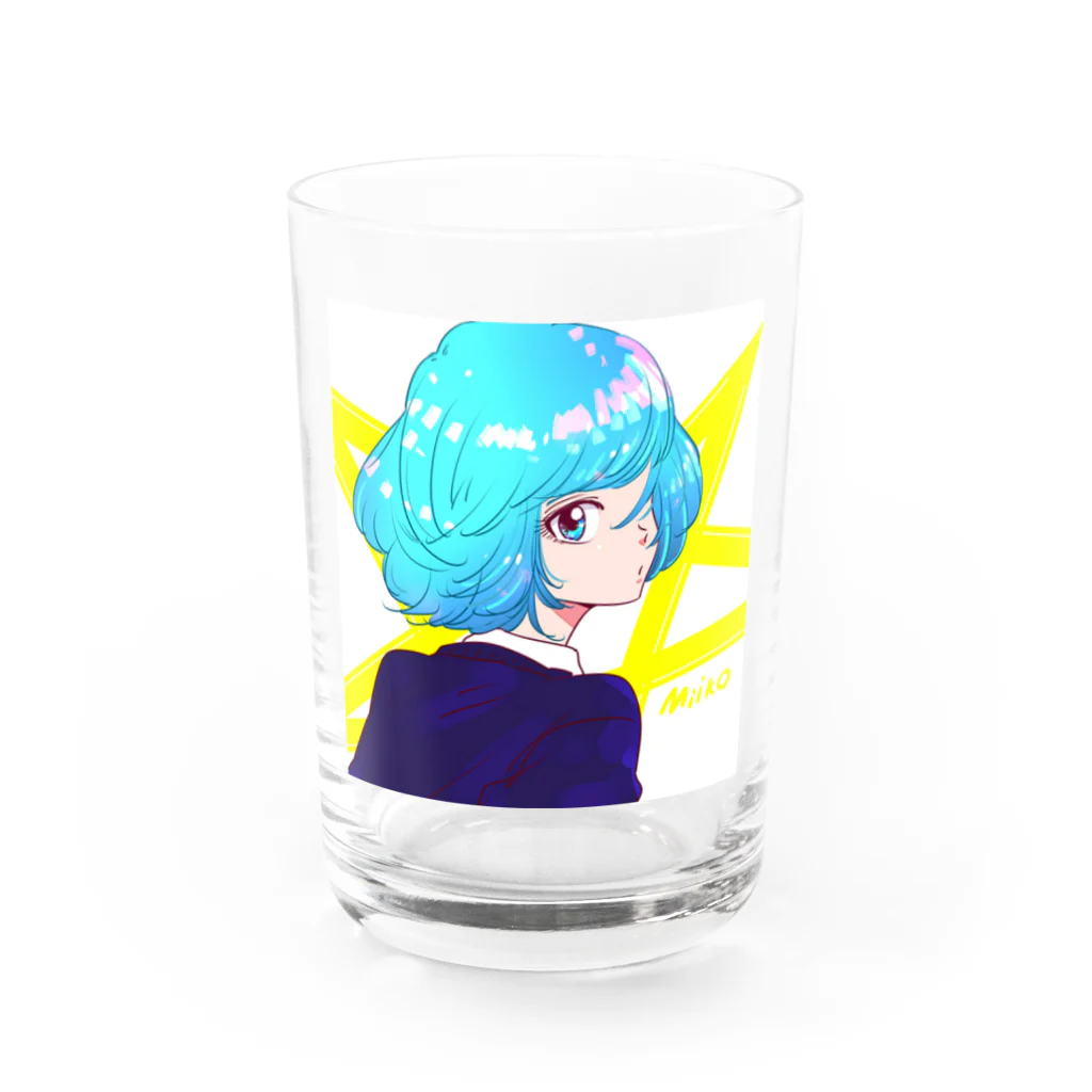ミイコの鈴子ちゃん グラス前面