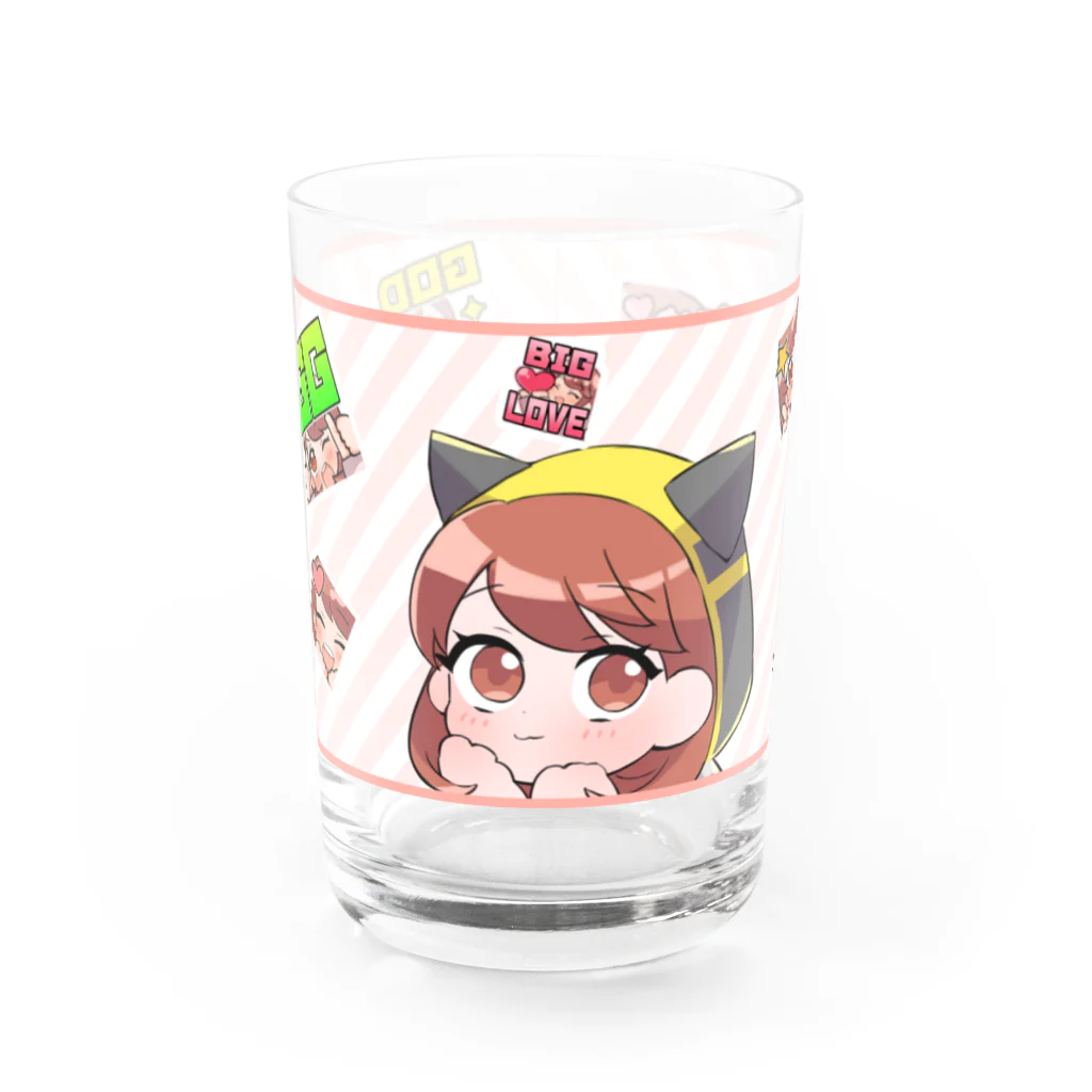 Lizp🐣のりずぺくちゅ Water Glass :front