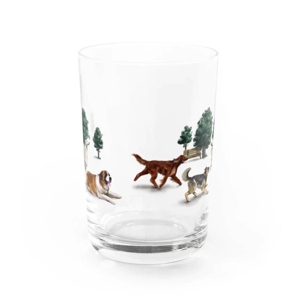 OOKIIINUのPARK TIME Water Glass :front