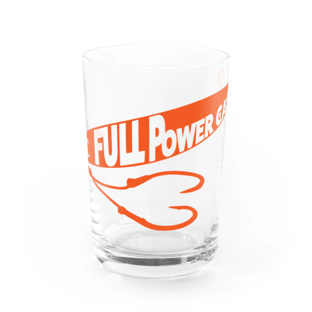 WAZAYAの爆釣祈願 Full Power Cast Water Glass :front