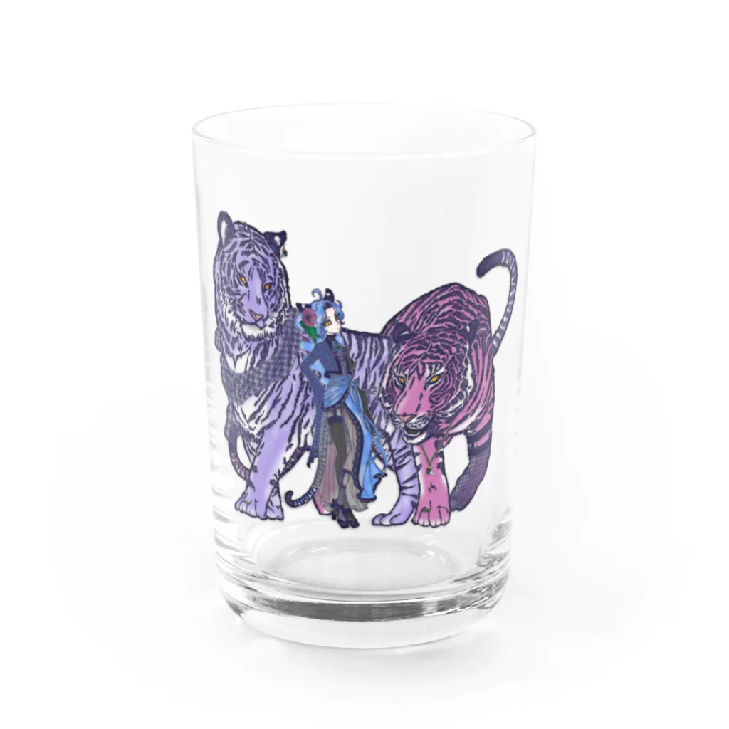 JAKU_LUSHAの姉弟 Water Glass :front