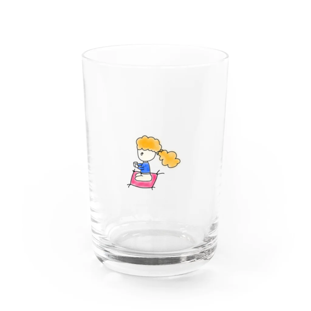 disney-risaのMoja girl  Water Glass :front