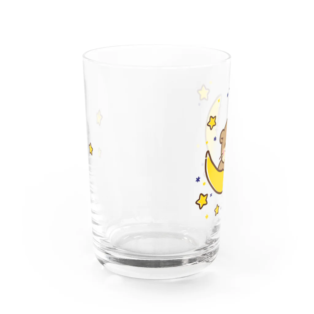 Haruna shopのコツメカワウソ☆夜 Water Glass :front