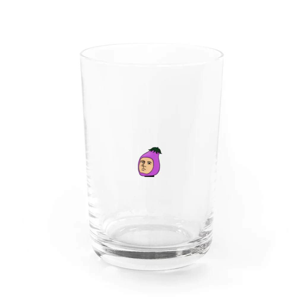 たにまーさんと愉快な仲間たちのナスオ君 Water Glass :front