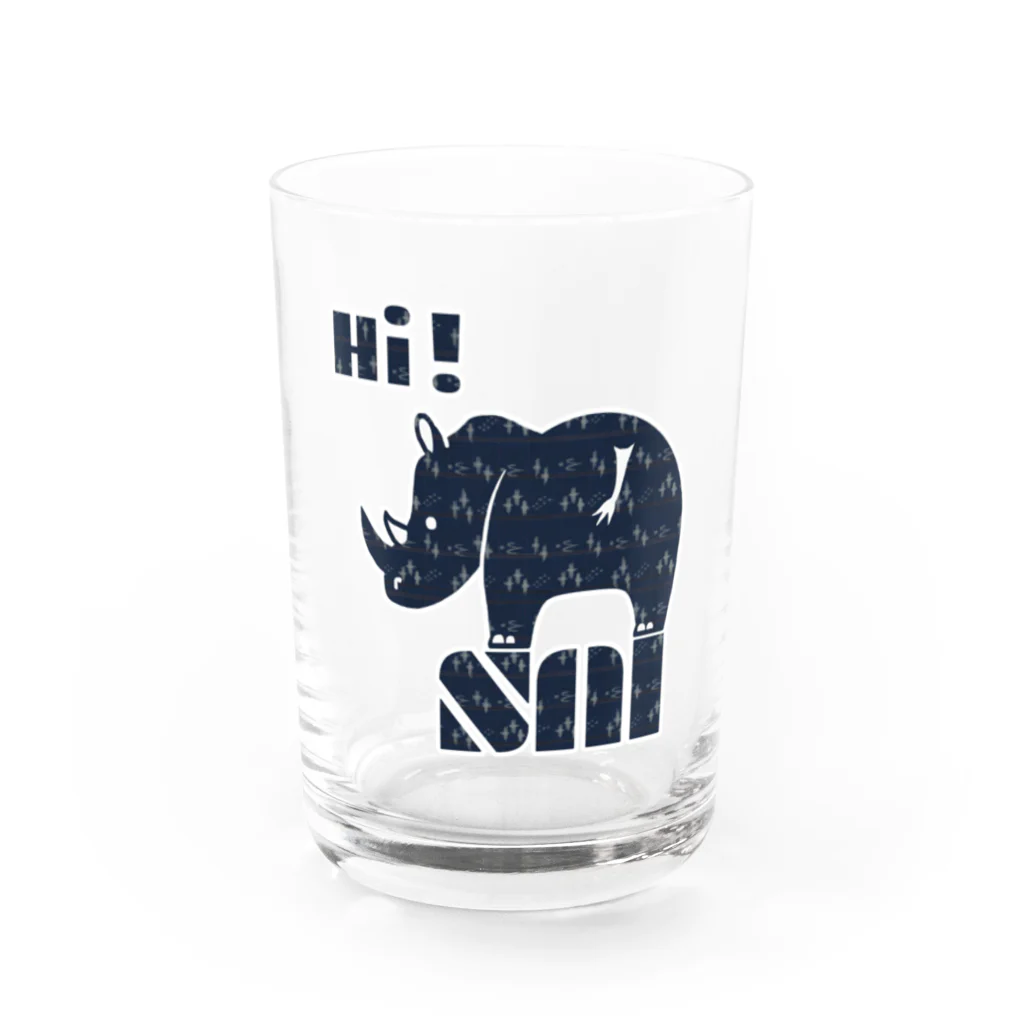 くいなの母のHi! SAI Water Glass :front