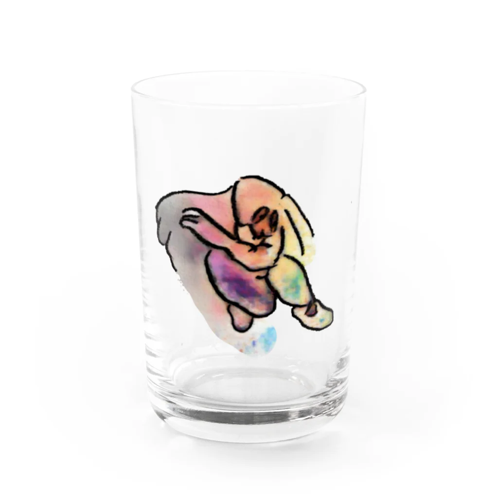 🍩tarojiro(たろじろ) shop🍩の上履き紳士 Water Glass :front