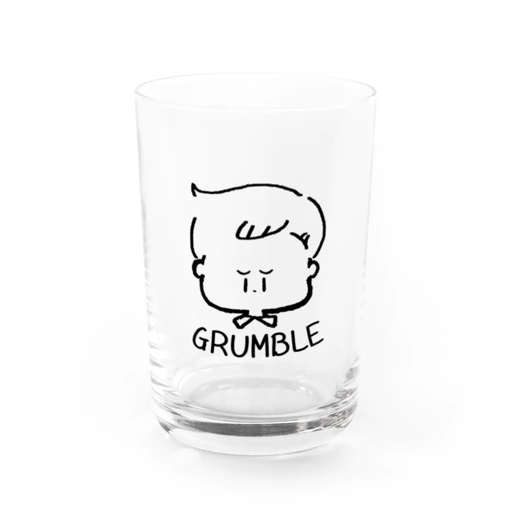 egu shopのGRUMBLE boy Water Glass :front