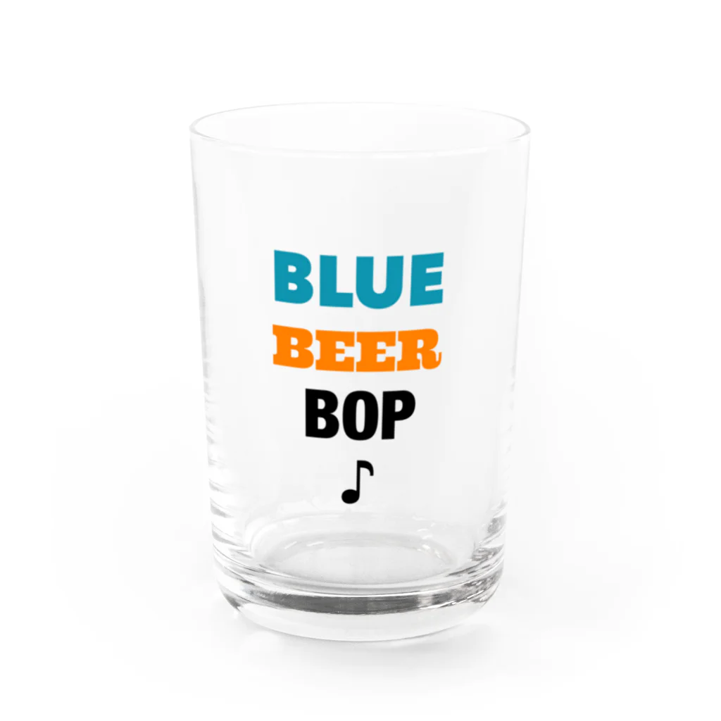 Enjoy Ｍusic Apparels♪のBLUE BEER BOP♪ グラス前面