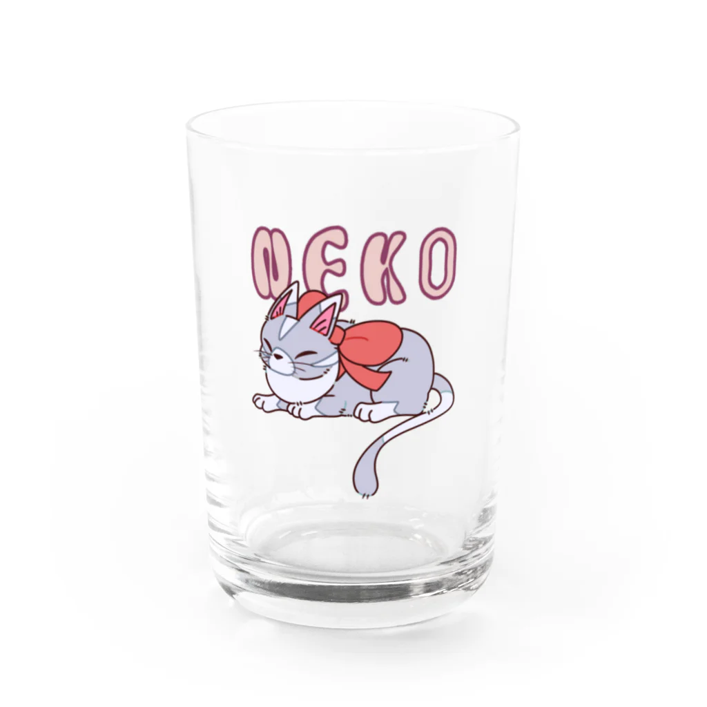 NEKO Water Glass by Reona ( Reona935337151 ) ∞ SUZURI