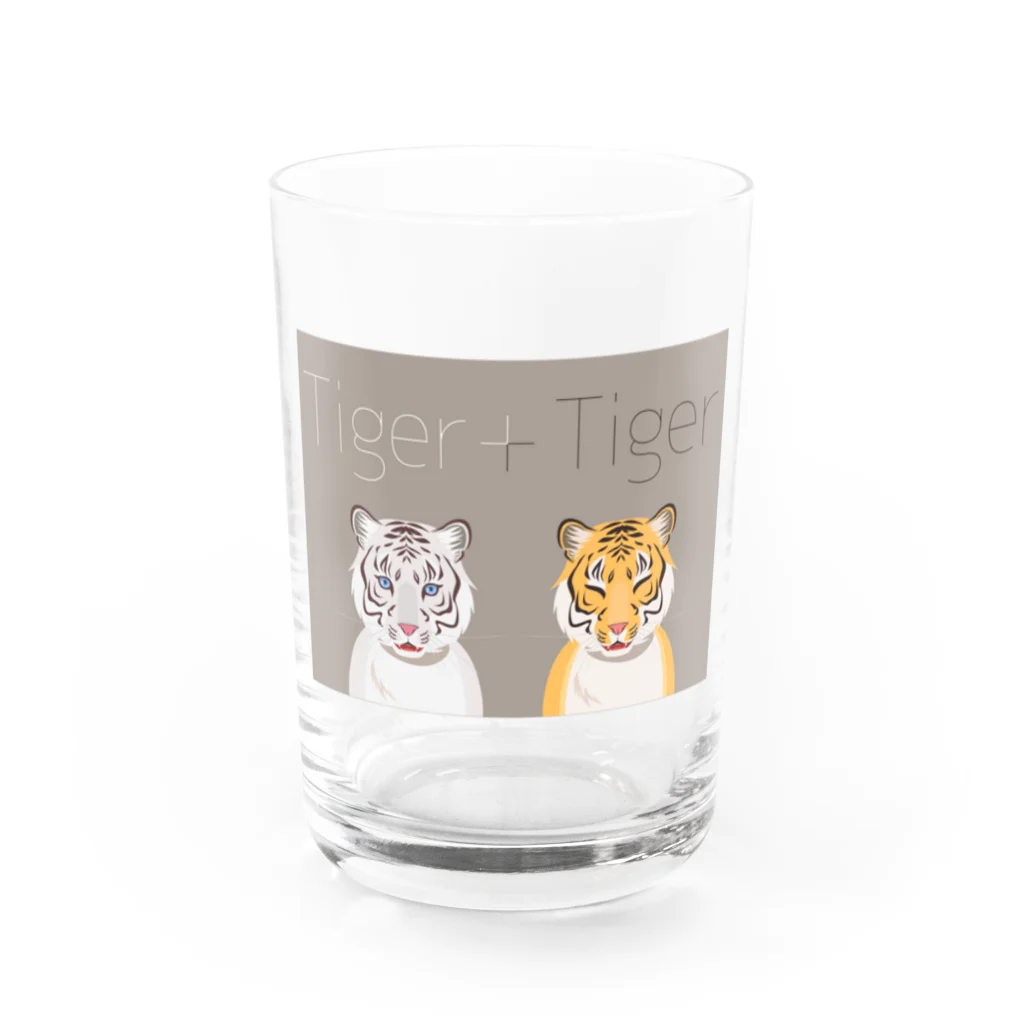 Baby TigerのTiger+Tiger Water Glass :front