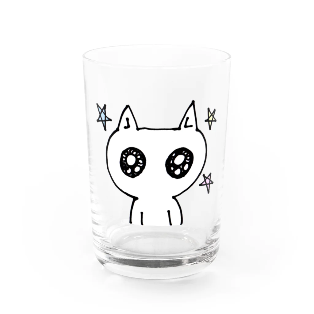 neko*neko*のねこうるり Water Glass :front