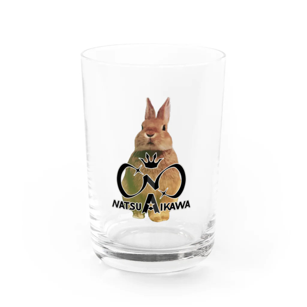 相川なつの親バカグッズ Water Glass :front