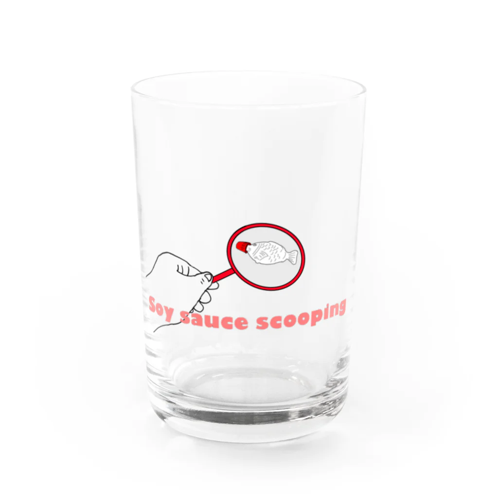 ヘンテコデザイン専門店　SYUNLABOの醤油差し掬い Water Glass :front