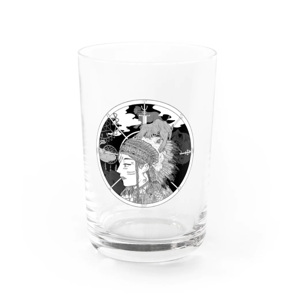 樒トソラのWheel of Fortune Water Glass :front