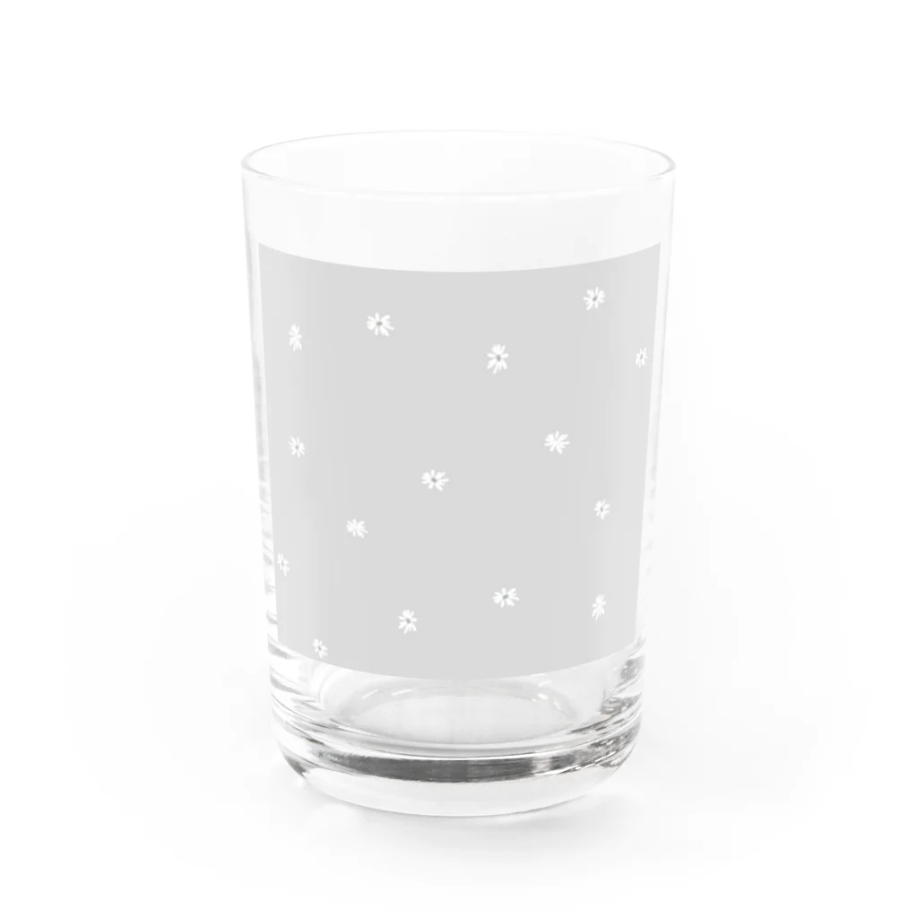 rilybiiのgrayPastel × babygray Water Glass :front