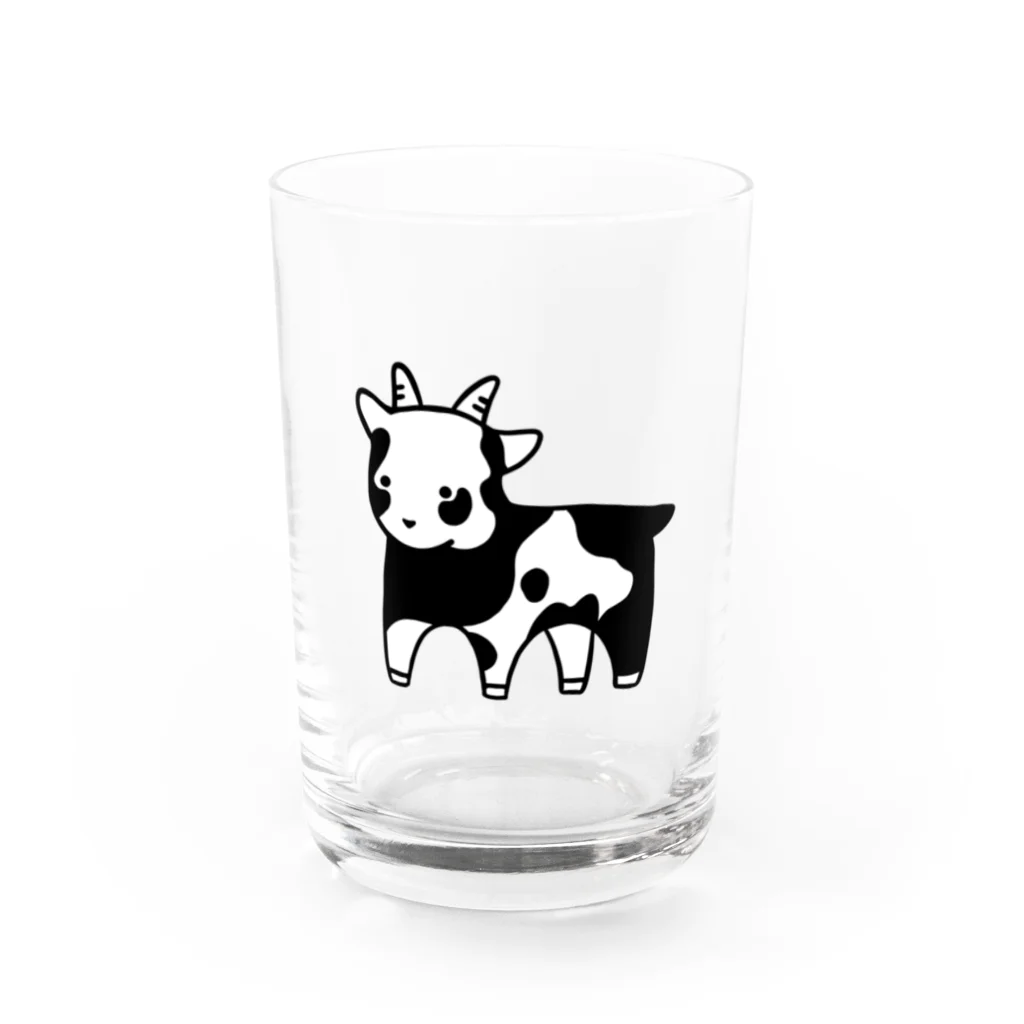 げんじぃの吉がけ牧場 / 76歳のヤギ飼いのヤギのあすか Water Glass :front