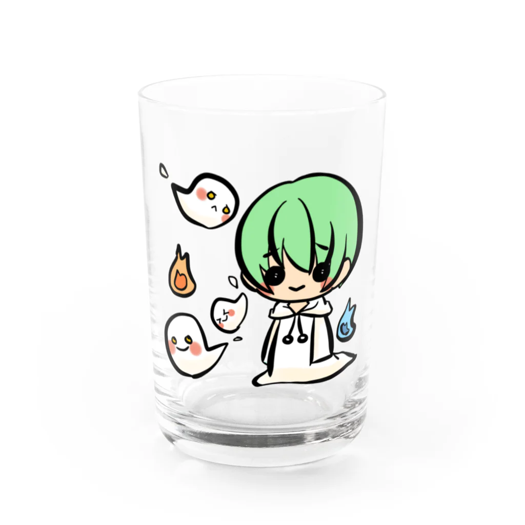 おばけと男の子とその他のおばけ4 Water Glass :front