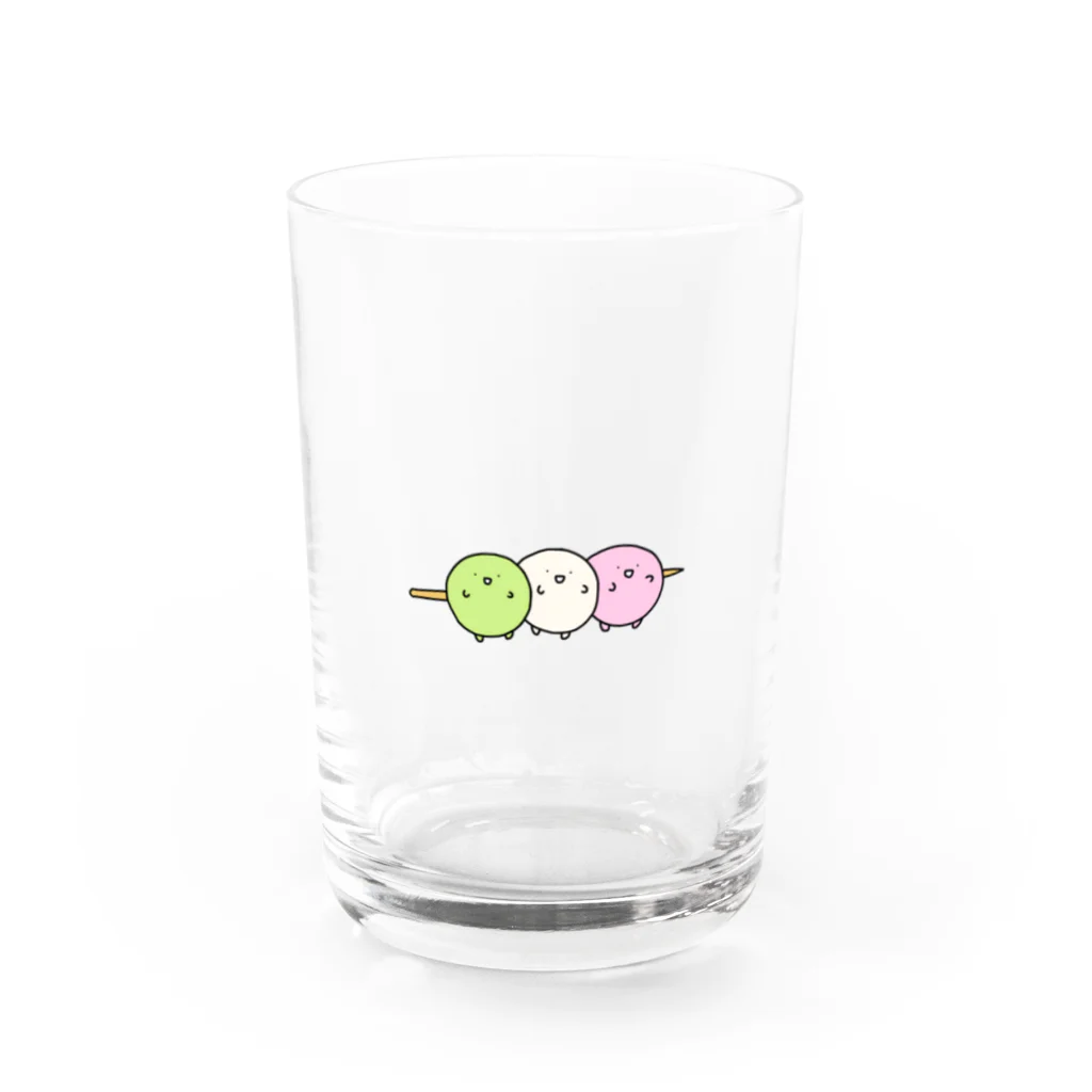 ｵﾊﾅﾁｬﾝのODANGO CHAN Water Glass :front